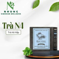 Trà thảo mộc Siberian Wellness N4 (Trà hô hấp), Hỗ trợ tăng cường sức đề kháng, giảm nguy cơ cảm cúm