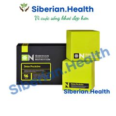 [ Date 2026 Siêu giải độc ] Siberian Super Natural Nutrition. Detox Pro.Active  giúp chống oxy hóa, giải độc gan 16 gói