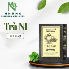 Trà thảo mộc Siberian Wellness Baikal tea N1, thanh nhiệt giải độc và hỗ trợ nhuận tràng,Hộp 30 gói.