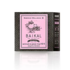 Trà thảo mộc Siberian Wellness Baikal tea N6, hỗ trợ chức năng gan khỏe mạnh, Hộp 30 gói