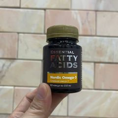 Thực phẩm Siberian Wellness Nordic Omega-3, thực phẩm bổ sung omega-3 cho sức khỏe, chai 60 viên.