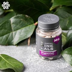 Thực phẩm Siberian Wellness Magnesium, bổ sung Magie , hỗ trợ cải thiện giấc ngủ. hộp 30 viên