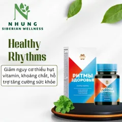 Thực phẩm Siberian Wellness Healthy Rhythms, viên uống sáng tối giúp bổ sung vitamin và khoáng chất