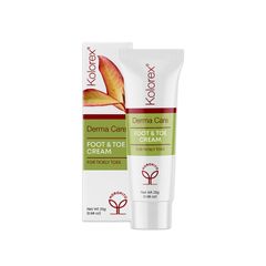 Kem hỗ trợ giảm nấm móng tay, móng chân Kolorex Derma Care Foot & Toe Cream 25g
