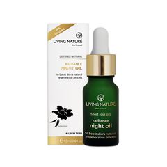 Dầu dưỡng sáng da ban đêm, ngăn ngừa nám Living Nature Radiance Night Oil 18ml