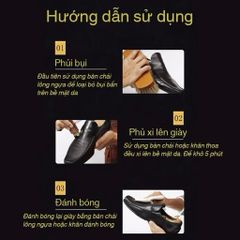 Bàn chải đánh giày lông mềm cao cấp DAVINCIA, dụng cụ vệ sinh đồ da kết hợp với xi đánh giày để đạt hiệu quả tối đa