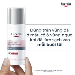 Kem Dưỡng Eucerin Làm Sáng Da Ban Đêm 50ml Spotless Brightening Night