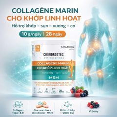Bột Hỗ Trợ Xương Khớp Granions Chondrosteo Articulations Marin 280g -  Giảm đau nhức khớp ,ngăn lão hóa khớp
