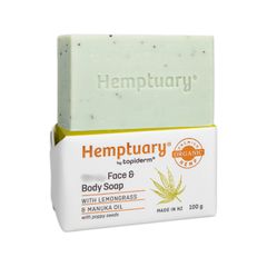 Xà phòng tắm và rửa mặt HGD giúp sạch da, giảm mụn Hemptuary Face and Body Soap 100g