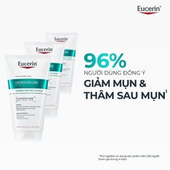 Gel Rửa Mặt Eucerin Cho Da Mụn 400ml Dermopure Clinical Correcting Gel To Foam