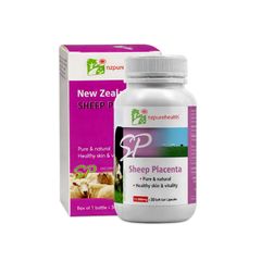 Viên uống nhau thai cừu mờ nám, tàn nhang Nz Pure Health Sheep Placenta 30 viên