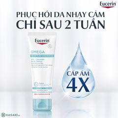 Kem Dưỡng Da Eucerin Omega Ato Control 50ml – Làm Dịu, Giảm Kích Ứng và Cấp Ẩm Cho Da Khô Nhạy Cảm, Phù Hợp Trẻ Sơ Sinh
