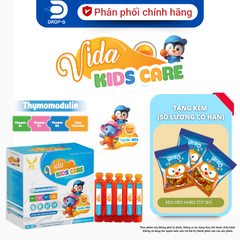 (Chính hãng) Siro Tăng Đề Kháng, Ăn Ngon Cho Bé [TPBVSK Vida Kids Care]-H/20 ốngx10ml