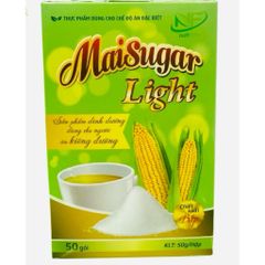 Đường bắp Maisugar Light dành cho người ăn kiêng,hộp 50 gói