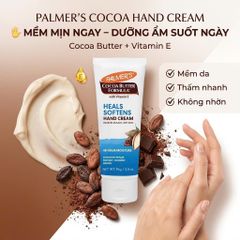 Kem dưỡng da tay Palmer's Cocoa Butter Formula Heals Softens Hand Cream