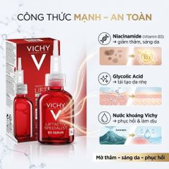 Tinh Chất Giảm Thâm Nám & Đốm Nâu Vichy Liftactiv B3 Serum 30ml - Sáng Da ,Ngăn lão hóa da (date 7/27)