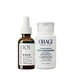 (Châu Âu) Bộ Sản Phẩm Kiềm Dầu Giảm Mụn Sáng Da BHA 2% và Geek Niacinamide 10% Cao Cấp