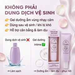 Gel giảm ngứa vùng kín Rogé Cavaillès Gel Crème Intime Hydratant 40ml – Gel Dưỡng Ẩm ,giảm kích ứng ,Dịu Nhẹ Chính Hãng Pháp