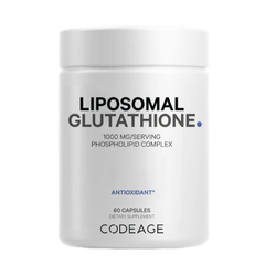 Viên Uống Codeage Liposomal Glutathione 1000mg - Hỗ Trợ Trắng Da, Ngăn Ngừa Oxy Hóa, Cải Thiện Tình Trạng Nám Da, Quy Cách 60 Viên 653965