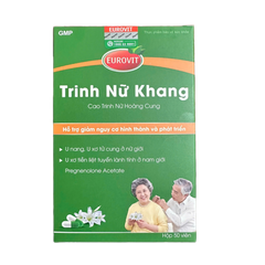 Viên U Hỗ Trợ Trinh Nữ Hoàng Cung - Giảm Nguy Cơ U Xơ Tử Cung, U Nang Buồng Trứng, Tăng Cường Sức Đề Kháng - 50 Viên