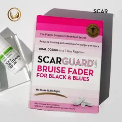 Viên làm tan vết bầm tím Mỹ Scarguard Bruise Fader For Black & Blues 72 viên