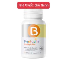 Pentavite bổ sung 8 loại vitamin nhóm B, loại nhai ngon (hàng mới, date mới)