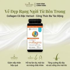 Viên uống collagen Youtheory Collagen Type 1 2 & 3 với Verisol chống lão hóa 345 viên của Mỹ