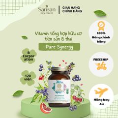 TPBVSK Vitamin tổng hợp hữu cơ Pure Synergy PureNatal tiền sản & thai 120 viên - Nội địa Mỹ