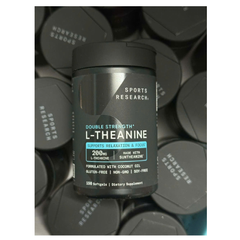 Viên Uống L-Theanine Sports Research 200mg 150 Viên - Hỗ Trợ Giảm Căng Thẳng, Tăng Tập Trung, Ngủ Ngon - Hàng Mỹ Chính Hãng 654187