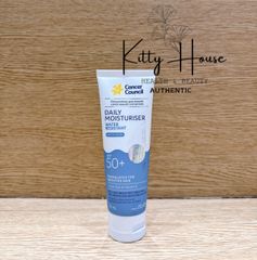[Nhập khẩu chính ngạch] Kem Chống Nắng Cancer Council Face Day Moisturizer Dưỡng Ẩm & Chống Nước SPF50+ UVA-UVB 75ml