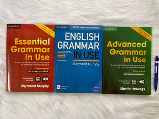 English Grammar In Use - Bộ 3 cuốn bản nhập đẹp - Có đáp án file nghe