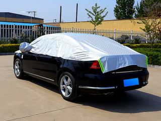 Bạt Che Nửa Xe Rằn Ri (Loại Dày) 
