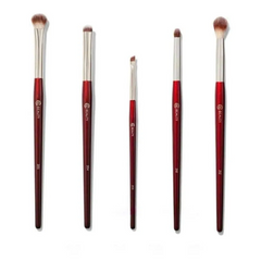 (Cao cấp) Bộ Cọ Trang Điểm BK Beauty Glam Eye Bundle Màu Đỏ 5 Cây Màu Đỏ Chính hãng