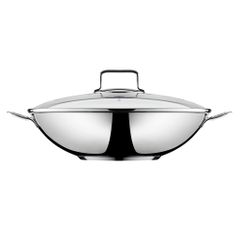 Chảo WMF Wok Party 28cm - Chất liệu Cromargan Cao Cấp, Chống Dính, Dùng Được Trên Tất Cả Các Loại Bếp, Hàng Nội Địa Đức