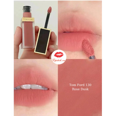 (Cao cấp) Son Kem Tom Ford 130 Rose Dusk Màu Hồng Cam Đất Chính hãng