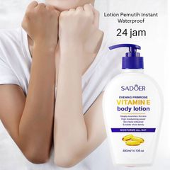 Kem dưỡng ẩm vitamin E kết hợp Hoa Anh Thảo 400ML