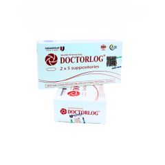 DOCTORLOG – Viên Đặt Trĩ Hỗ Trợ Giảm Khó Chịu Vùng Hậu Môn – Hộp 10 Viên