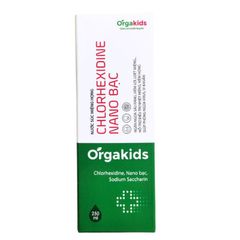 Nước súc miệng họng Orgakids an toàn cho trẻ em và người lớn, hỗ trợ giảm nhiệt miệng, ngăn ngừa vi khuẩn, nấm, lọ 250ml