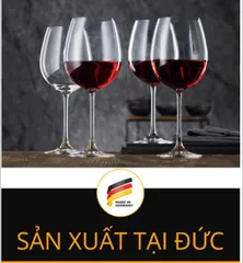 Bộ 4 Ly Rượu Vang Đỏ Nachtmann Vivendi 92035