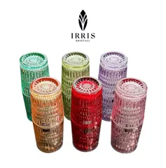 Set 6 Cốc Irris Beaded Charm  02T - Dung tích 320ml