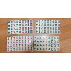 Mạt chược 144 quân cờ size lớn 40mm - MÀU TRẮNG