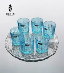 Bộ 6 cốc pha lê thuỷ tinh Irris GT8181