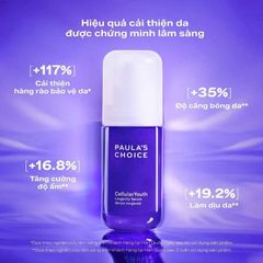 Paula's Choice NAD+ CellularYouth Serum 30ml tinh chất chăm sóc da chuyên sâu, giúp giảm nếp nhăn, tăng độ săn chắc và hỗ trợ duy trì làn da tươi trẻ dài lâu.