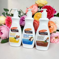 Kem Dưỡng Thể Palmer's Cocoa Butter Shea Raw Coconut Oil Dưỡng Ẩm 400ml