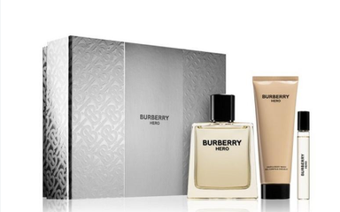 Set Burberry Hero EDT + Mini + Body Wash – nam tính hiện đại