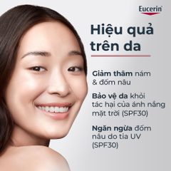 Kem Dưỡng Eucerin Làm Sáng Da Ban Ngày SPF30 50ml - Giảm Thâm Nám, Bảo Vệ Da Chống Nắng, Dưỡng Ẩm Hiệu Quả