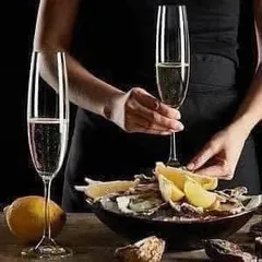 Set 6 Ly uống rượu vang trắng Bohemia Colibri 220 ml Champagne Flute 6pcs