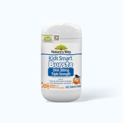 Nature's Way Kids Smart Bursts DHA 300mg - Bổ não và tăng cường trí nhớ cho trẻ - Hỗ trợ nhận thức (50 viên)