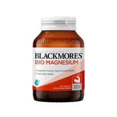 Viên uống Blackmores Bio Magnesium - Hỗ trợ sức khỏe cơ bắp, tim mạch và hệ thần kinh - 100 viên nhập khẩu chính ngạch từ Úc
