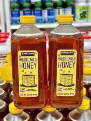 Mật Ong Kirkland Signature Raw Organic Bear loại 